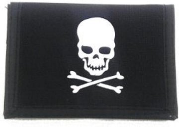 Skull and Crossbones Pirate's Wallet