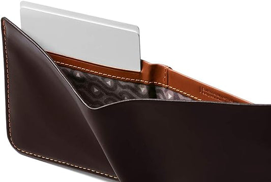 Hide & Seek Wallet (Slim Leather Wallet, RFID Protected, Holds 5-12 Cards, Coin Pouch, Flat Note Section, Hidden Pocket)