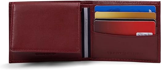 Men's Dore Passcase Billfold Wallet,Navy,One Size