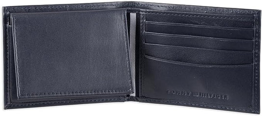 Men's Dore Passcase Billfold Wallet,Navy,One Size