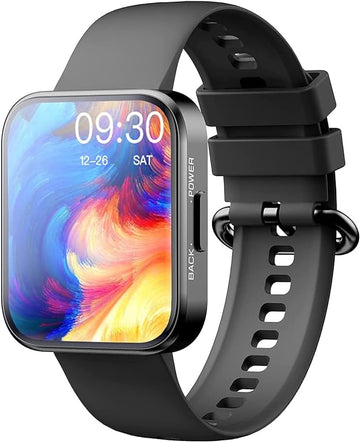 Smart Watch, 1.71" Full Touch Fitness Tracker with Heart Rate Monitor, Message Notification,IP68 Waterproof Activity Tracker with 20 Mode Sports for Men Women compatible with Android iOS