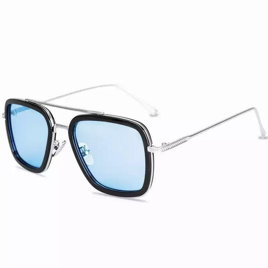 UK Marvel Tony Stark Men Sunglasses Flight 006 Fashion Avengers Iron Man Glasses