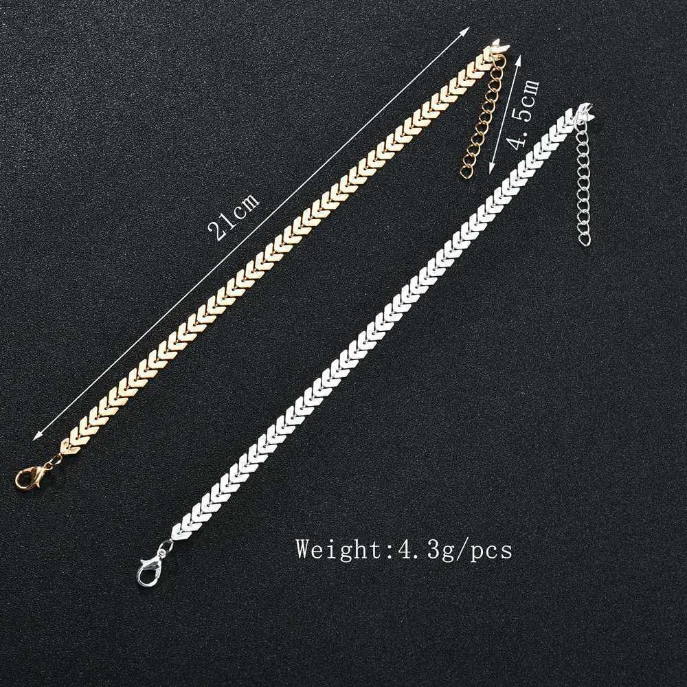 UK Women Ankle Bracelet 925 Plated Silver Anklet Foot Chain Boho Beach Fashion