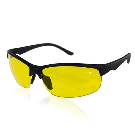 Boolavard Night Driving Glasses - Anti-Glare, TAC Polarized, HD Night Vision,