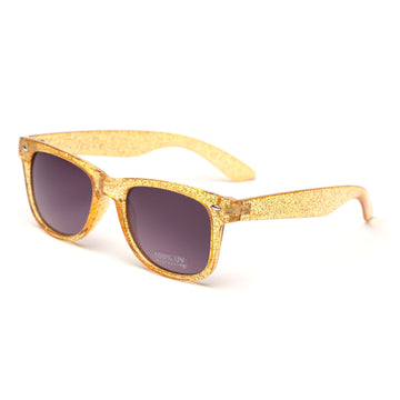 Mens Ladies Unisex Glitter Sunglasses Shades Retro Festival Party UV400