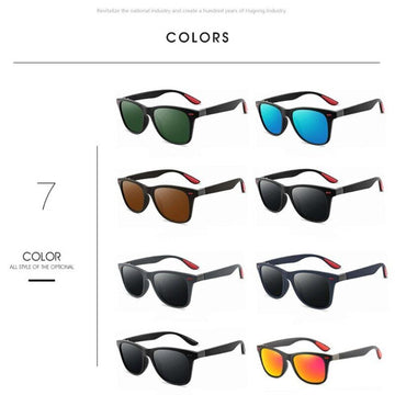 Polarized Optical Sunglasses Driving Square Frame Sunglasses Men-Women