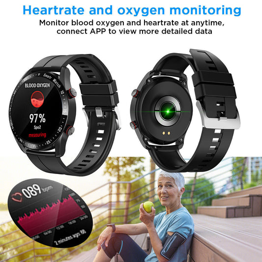 2023 Smart Watch For Men/Women Waterproof Smartwatch Bluetooth iPhone Samsung