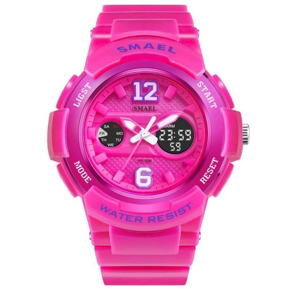 SMAEL Kids Watch LED Digital Military Quartz Sports Waterproof Wrist Watches UK