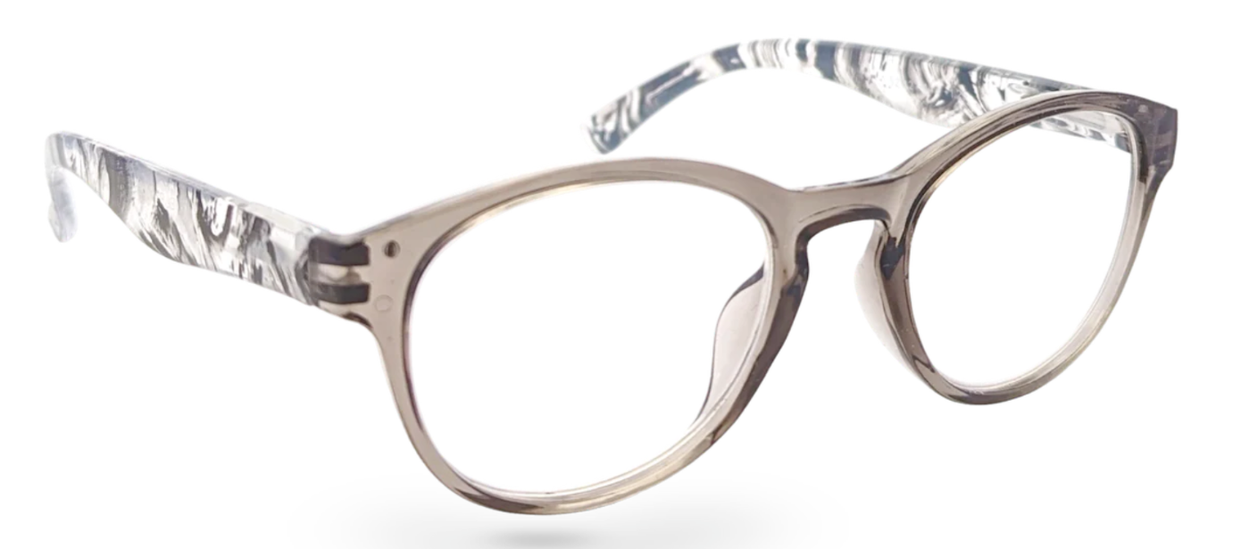 Womens Mens Ladies Designer Reading Glasses Readers Grey Crystal