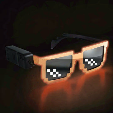 Mosaic Glasses Deal With It 8 Bit Pixel Thug Life Sunglasses Party Eyewear