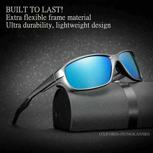 Polarized Sunglasses Men Women Retro Square Sport Fishing Cycling Driving