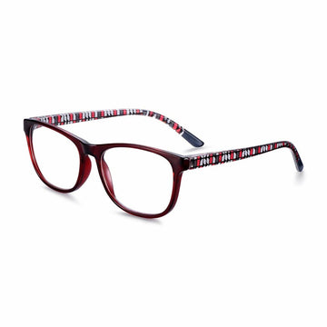 Read Optics Crystal Red Reading Glasses for Men & Women, Magnifying +1.0 to +3.5