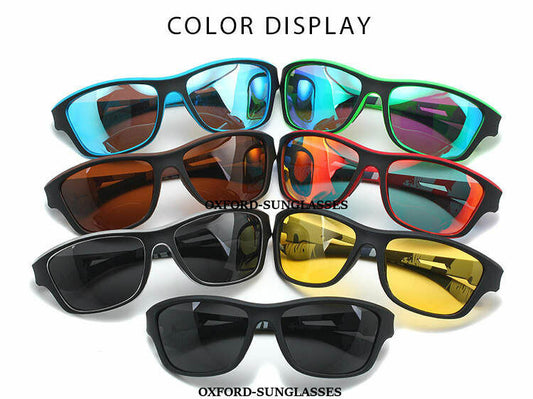 Mens Polarized Sunglasses Women Retro Square Sport Driving Cycling Fishing UV400