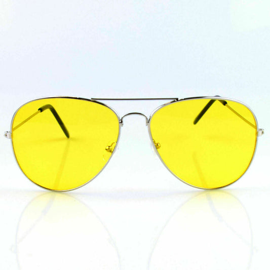 Night Driving Glasses HD Anti Glare Vision Polarized Yellow Lens Tinted Dazzle