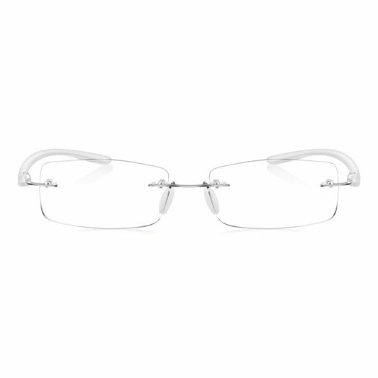 Rimless Clear Reading Glasses for Men & Women,Frame Free,Magnifying +1.0 to +3.5